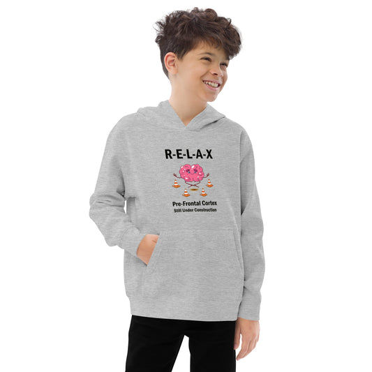 "R-E-L-A-X, Prefrontal Cortex" - Youth Hoodie