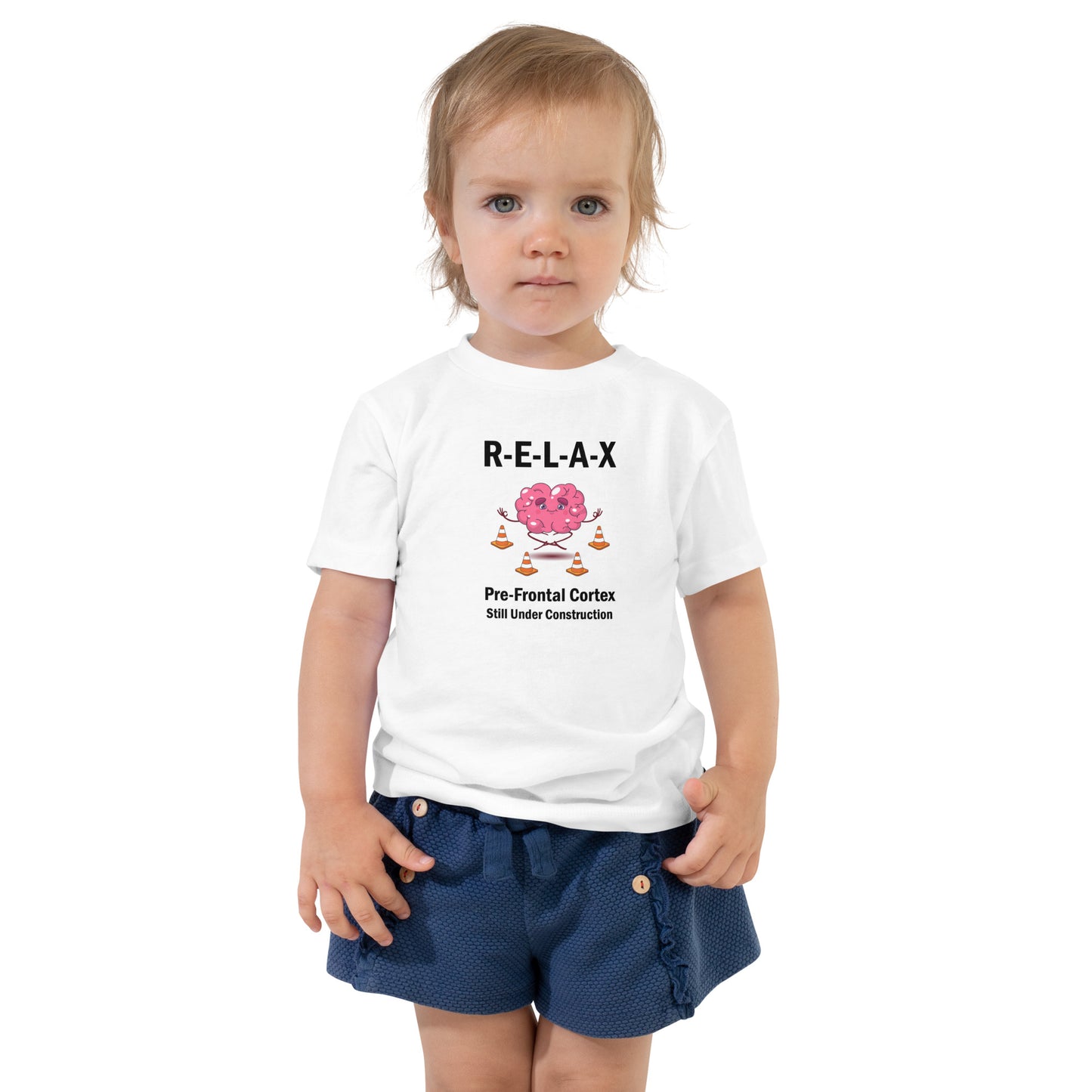 "R-E-L-A-X, Prefrontal Cortex" - Toddler T-Shirt