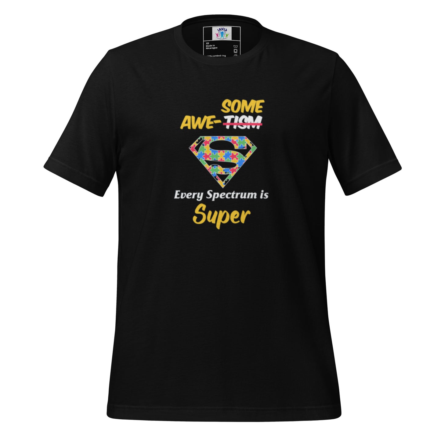 "Every Spectrum Is Super" - Adult T-Shirt