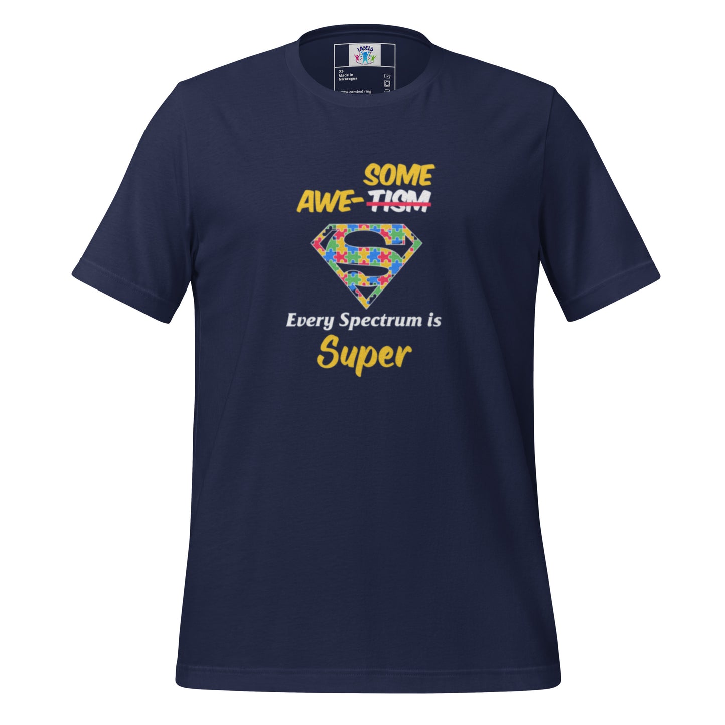 "Every Spectrum Is Super" - Adult T-Shirt