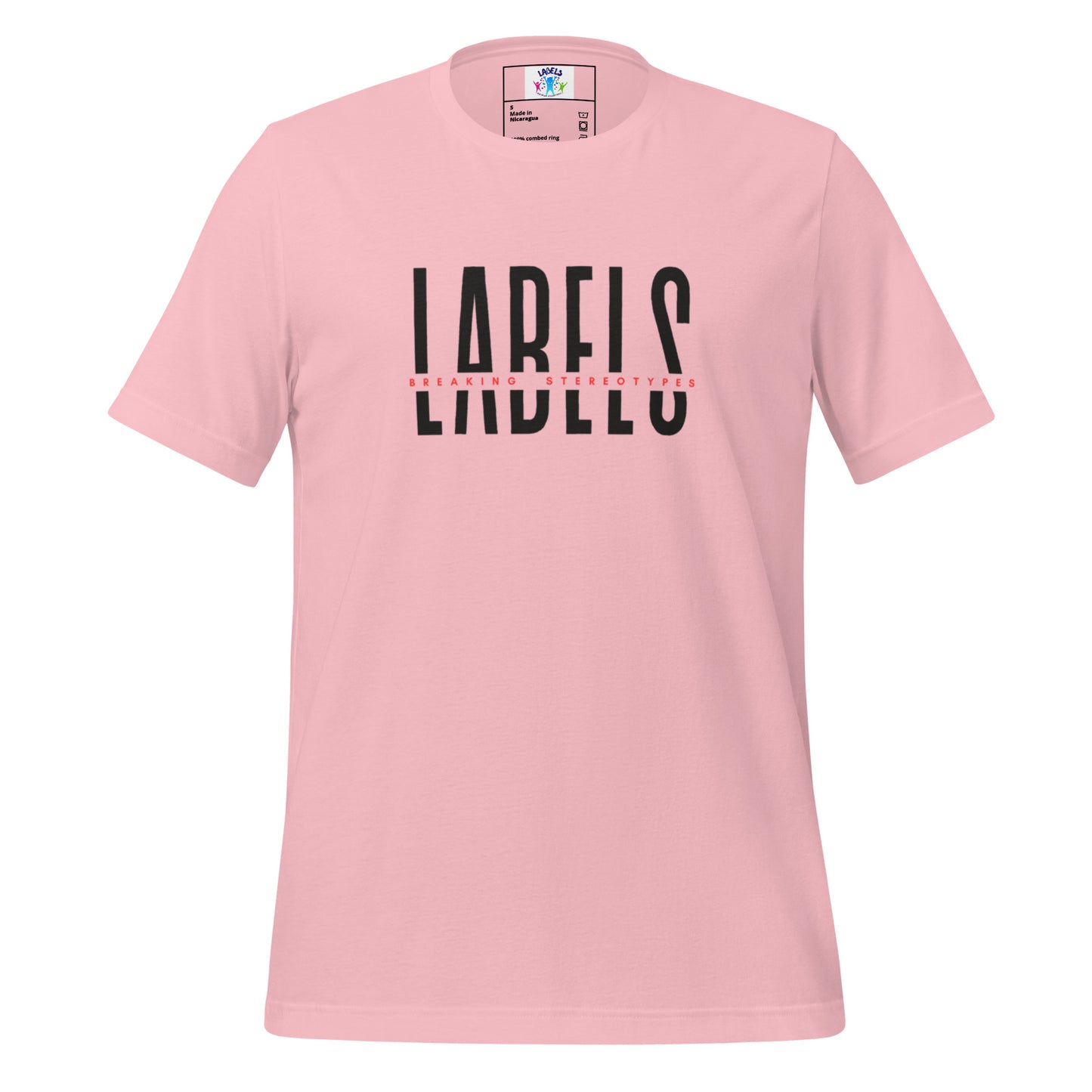 "Labels - Breaking Stereotypes" - Adult T-Shirt (Soft Colors)