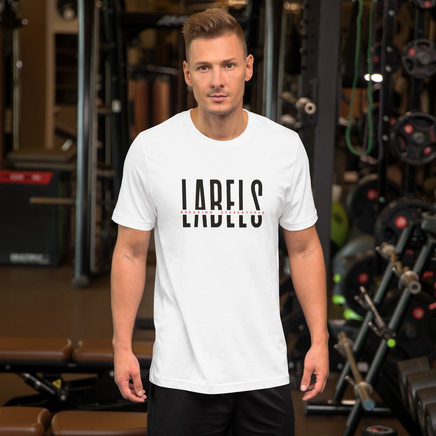 "Labels - Breaking Stereotypes" - Adult T-Shirt (Soft Colors)