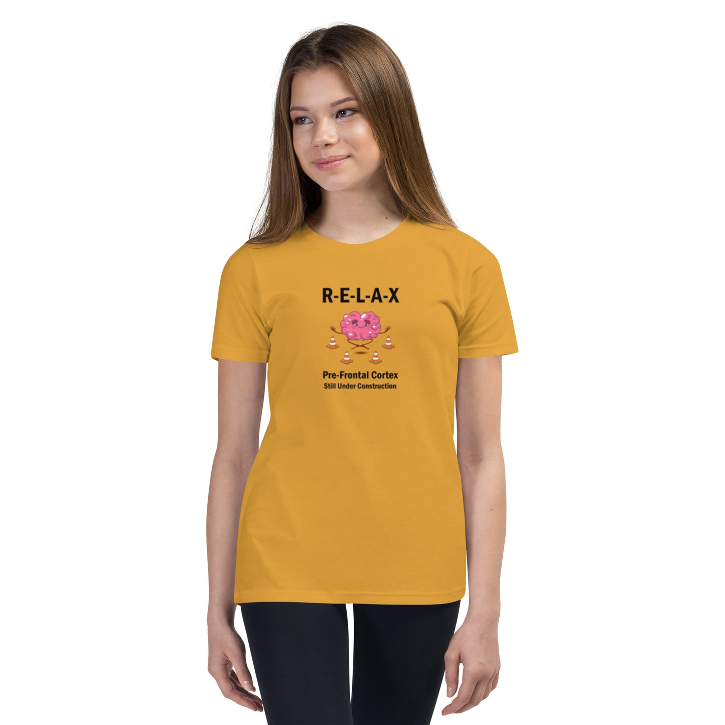 "R-E-L-A-X - Prefrontal Cortex" - Youth T-Shirt